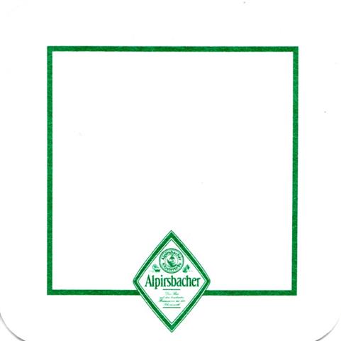 alpirsbach fds-bw alpirs quad 4b (185-hg weiß-logo+rahmen grün) 